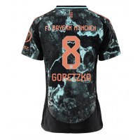 Echipament fotbal Bayern Munich Leon Goretzka #8 Tricou Deplasare 2024-25 pentru femei maneca scurta